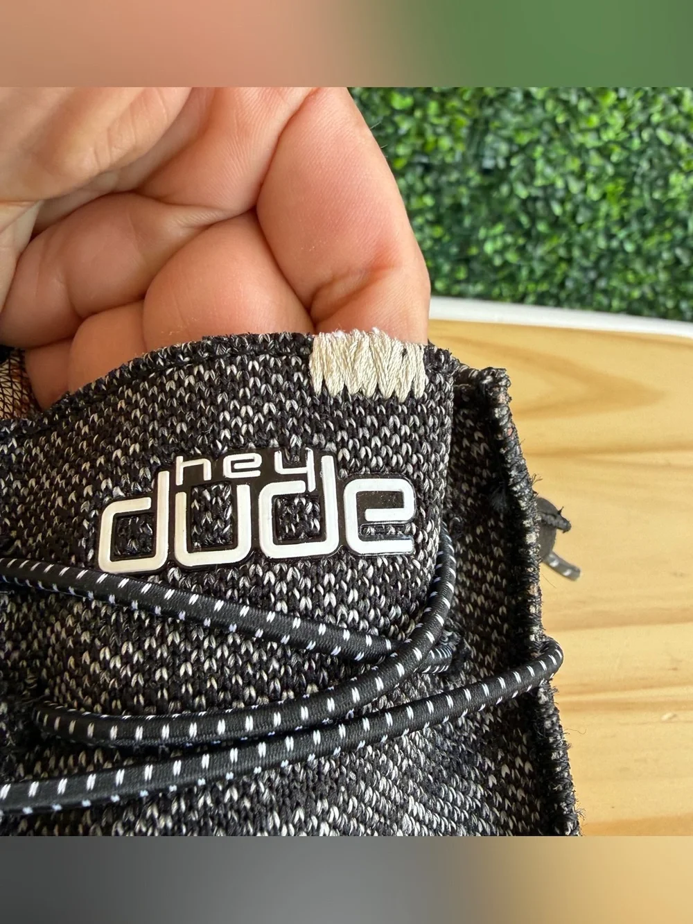 Hey Dude Wally Sox Micro Total Black Men’s 7